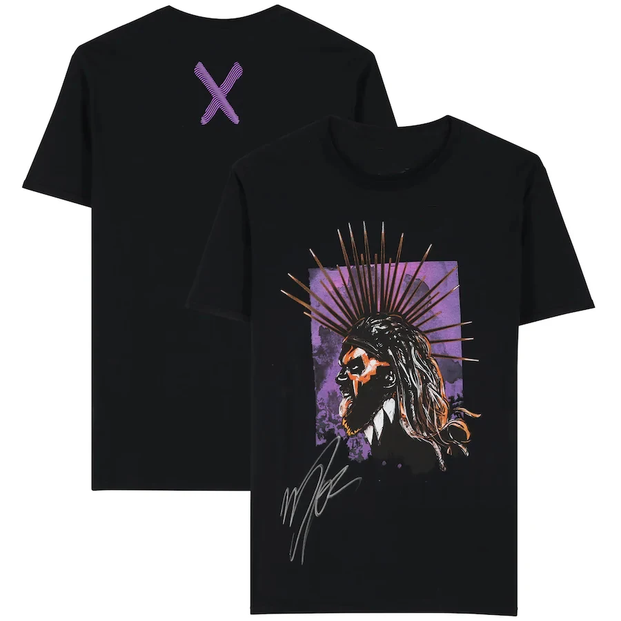 Summer Men's New Cotton Renowned wrestler Finn Balor T-shirt Woman Children's Street Sports Large size fashion round neck Top