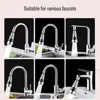 360 °   Extension universelle de robinet de cuisine avec fonction de filtre, aérateur, filtre anti-éclaboussures, buse de barboteur de robinet de lavabo, aérateur 6