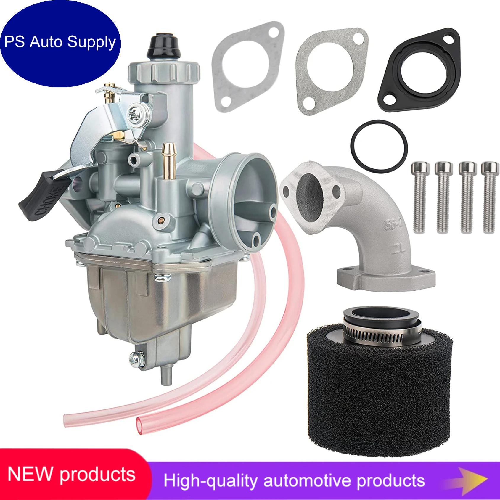 Pz26 26mm Carb High Performance Mikuni Vm22 Carburetor For Intake Pipe