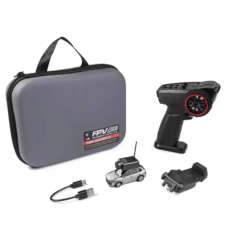 Wltoys 1:64 RC카 카메라 FPV 1인칭 뷰 미니 원격 조종 자동차, 데스크탑 레이싱용, 휴대폰 앱 연결, 충전식