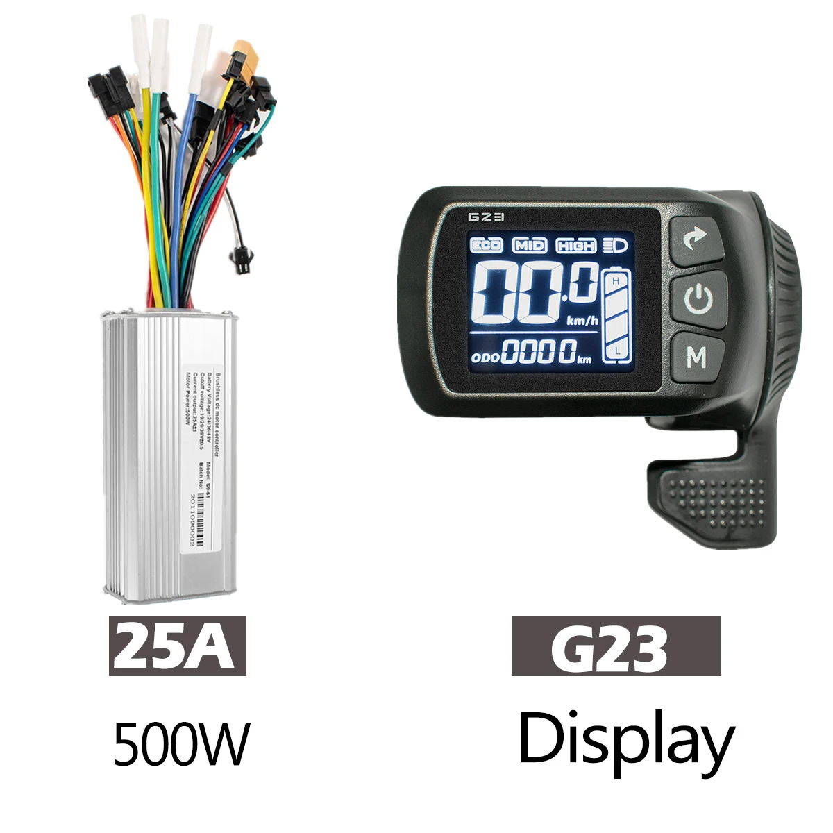 LCD付き電動スクーターコントローラー,電動自転車部品,s5 124dx