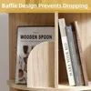 Rotating Bookshelf Tower, 4 Tier 360 Display Spinning Bookshelf, Solid Wood Narrow Book Shelf Organizer for Kid Adult 5