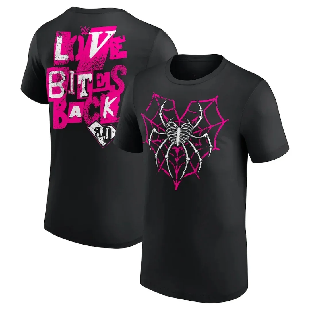 2026 Topseller AJ Lee T-Shirt für Männer und Frauen Sommer Gothic-Kleidung Mode Lässiges Rundhals-Kurzarm-Oberteil Streetwear