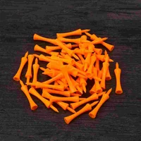 50pcs 70mm Large Castle Tees (Orange) 1