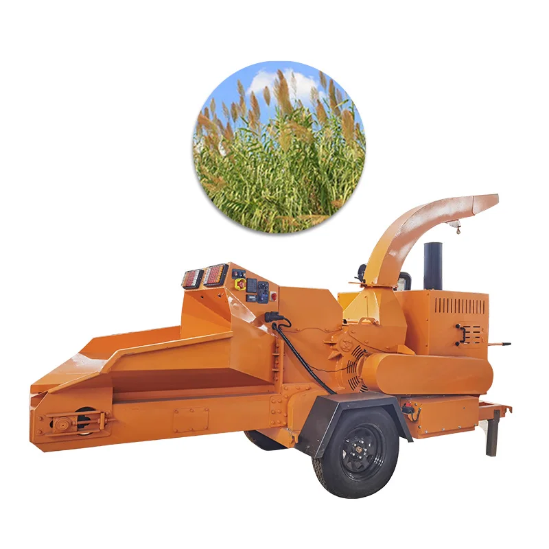 Branch Shredders Sawdust Wood Crusher Machine Tree