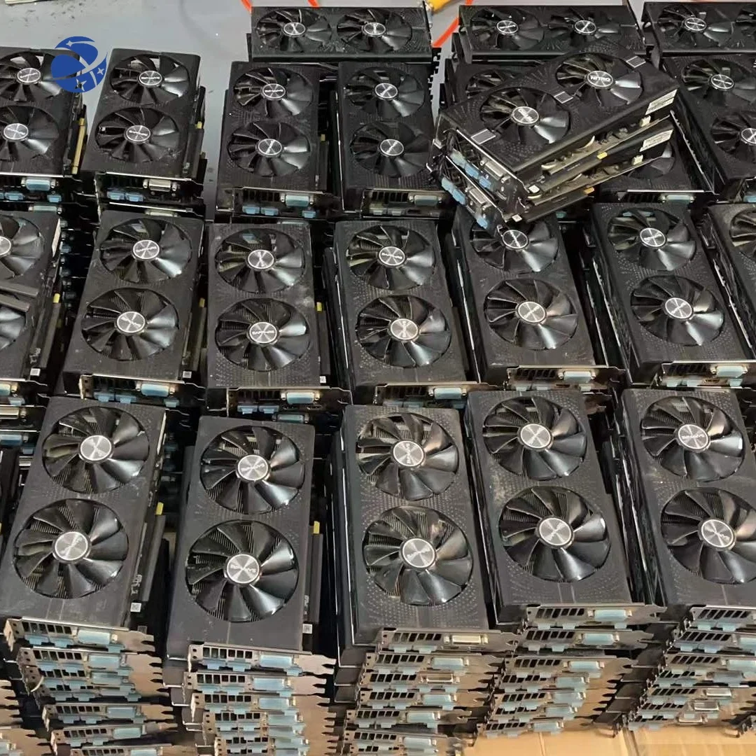 YYHC 저렴한 그래픽 카드, rx580, 8gb 그래픽 카드 판매