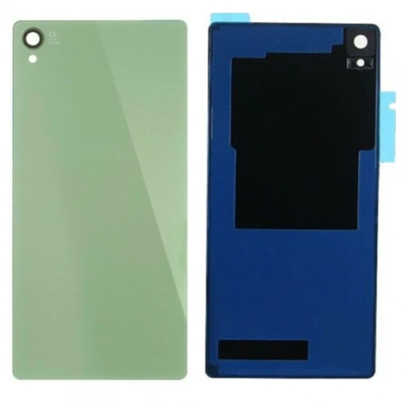 Coperchio Batteria Per Sony Xperia Z3, D6603 D6643, Vetro Posteriore, Colore Verde # Sony Xperia Z3 (D6603, D6616, D6633, D6643, D6653, D6656, L55T, L