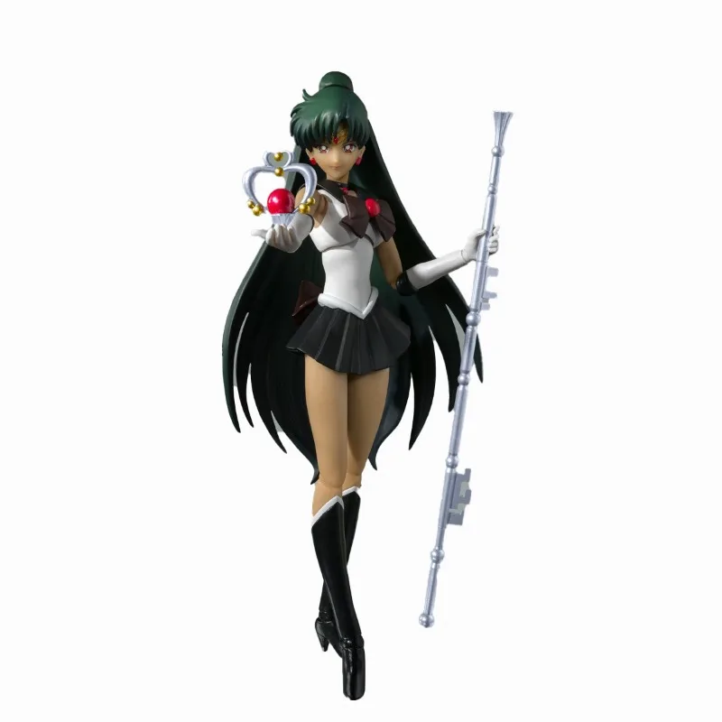

Genuine Goods in Stock BANDAI SPIRITS S.H.Figuarts Meiou Setsuna SHF Sailor Moon Sailor Pluto Animation Color Edition Model Toy