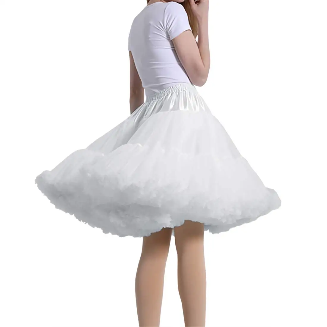 Women's Petticoat Skirt Adult Puffy Tutu Skirt Layered Ballet Tulle Pettiskirts Dress Costume Underskirt Length 16 inches. petticoat skirt petticoat underskirt wedding underskirt lolita petticoat flower girl underskirt wedding petticoat vintage underskirt tulle tutu skirt