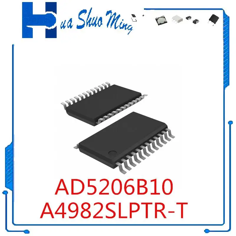 

10 шт./партия AD5206B10 AD5206BRUZ10 AD5206 A4982SLPT A4982SLPTR A4982 TSSOP-24