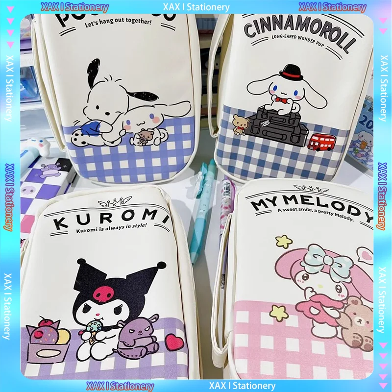 

Карандаш-карандаш Sanrio, милый, стильный карандаш-карандаш с рисунком в стиле м/ф «Моя Мелодия» для студентов, настольные канцелярские принадлежности, сумка для хранения, подарок для девушек