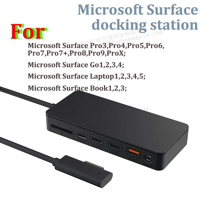 MST HUB USB Connect Dock 2x HDMI Mini DP 4K 60HZ for Microsoft Surface Pro Surface Book Surface Go Surface Laptop Accessories 2