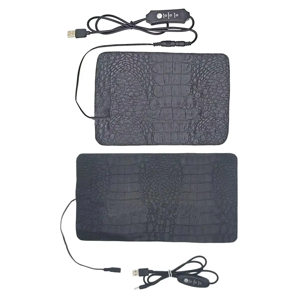 

USB Pet Heating Pad Heater Electric Chew Resistant for Pets Snakes