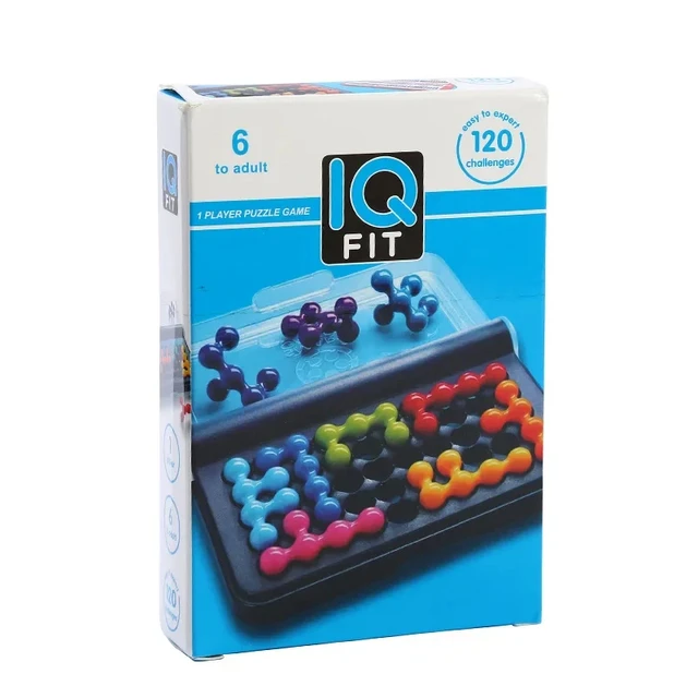120 Challenges IQ 3D Puzzle Board Game Classic Pyramid Plate Pearl Logical Mind For Children Pyramid Beads Montessori Toys Gifts 5