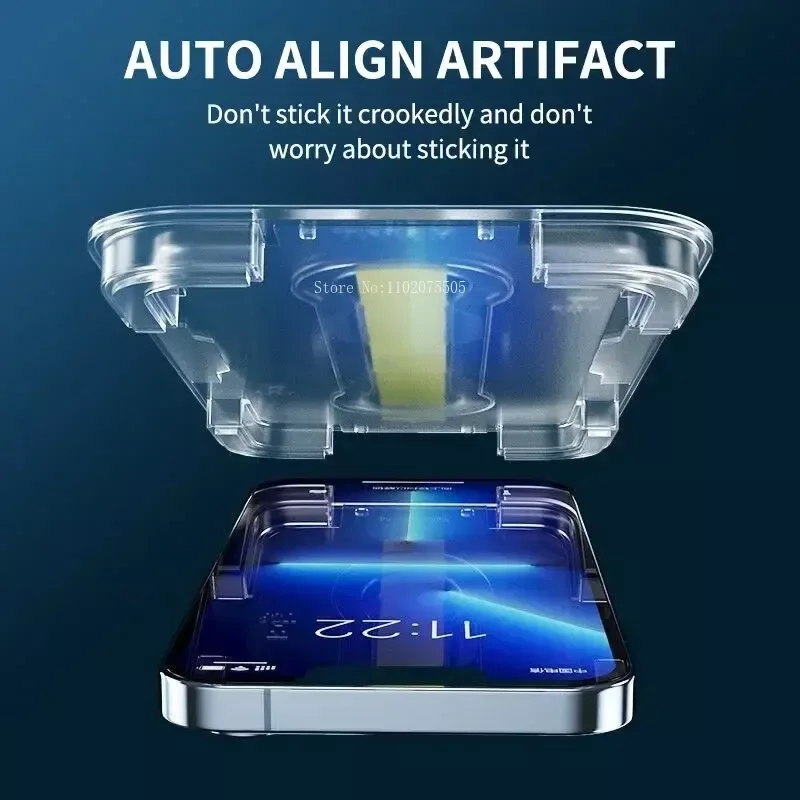 2-Pack Premium Privacy Tempered Glass Screen Protector with Alignment Mounting Cover