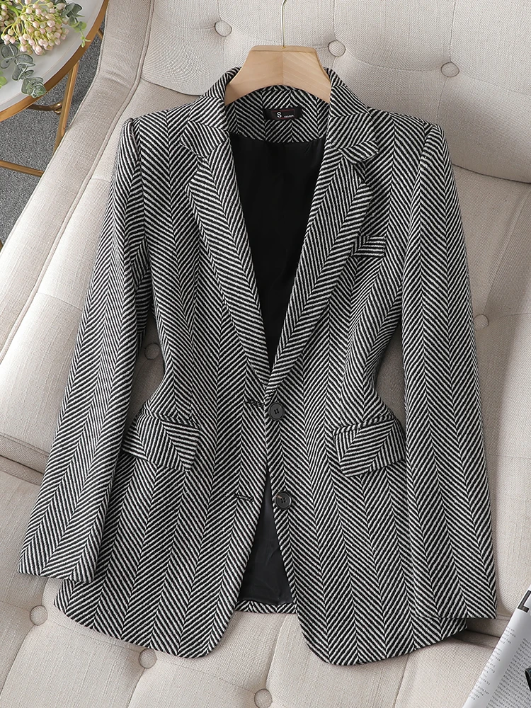 Grey Blazer Woman Business Blazer Jacket Gray Womens Gray Blazer