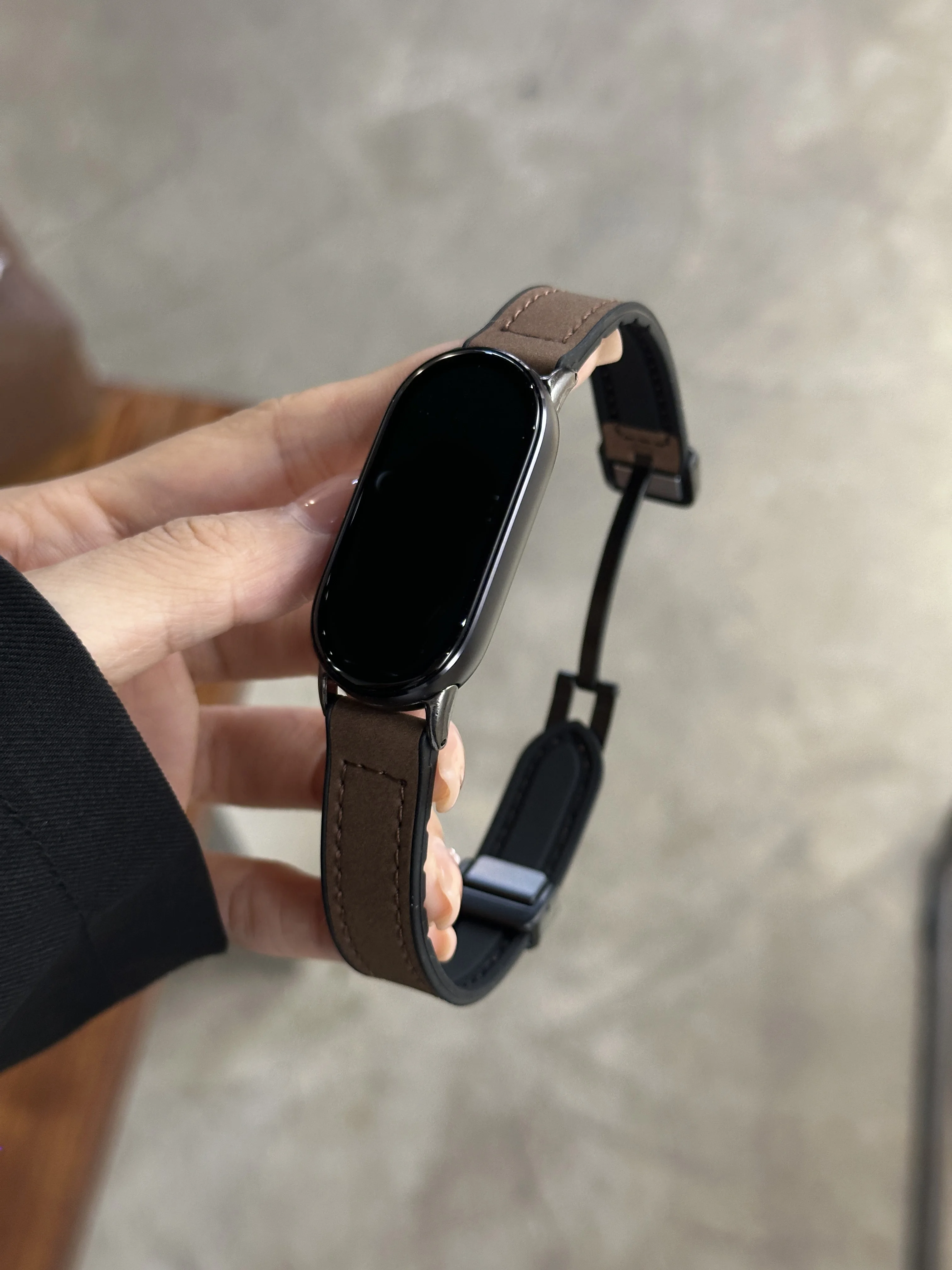 Magnetic Leather Strap Wristband Accessory Bracelet
