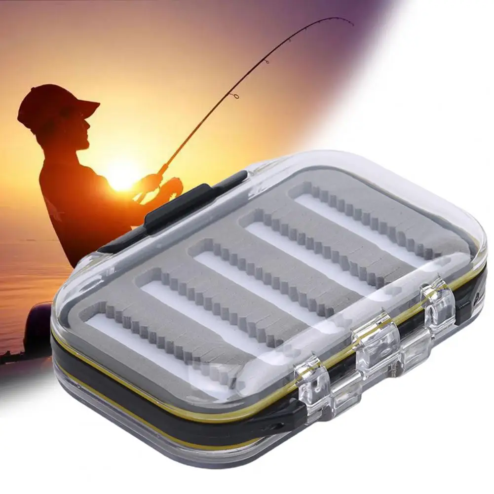 Durable Durable Fishing Storage Container Reusable Fishing Box Large  Capacity Fly Baits Box for Salmon Fishing Flies - AliExpress
