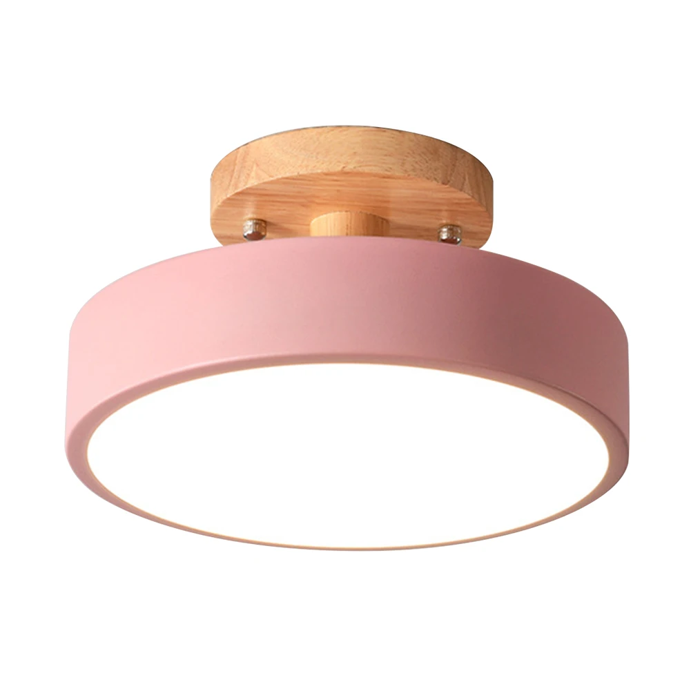 LED Ceiling Lamp Energy Saving Flush Mount Ceiling Light Brightness Protect Eyes Easy Installation Dimmable for Bedroom Bathroom