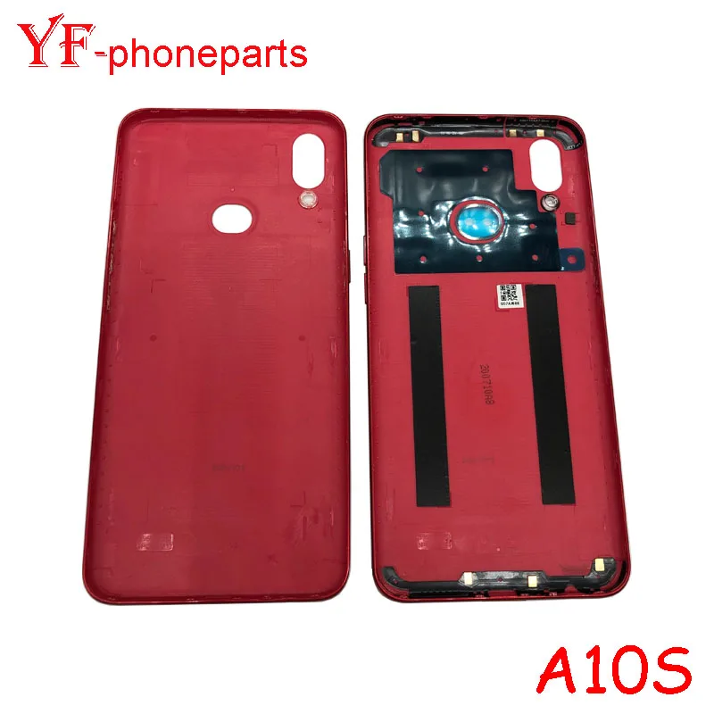 iphone mobile frame For Samsung Galaxy A10S A107 Back Battery Cover Rear Panel Door Housing Case Repair Parts aluminium frame phone