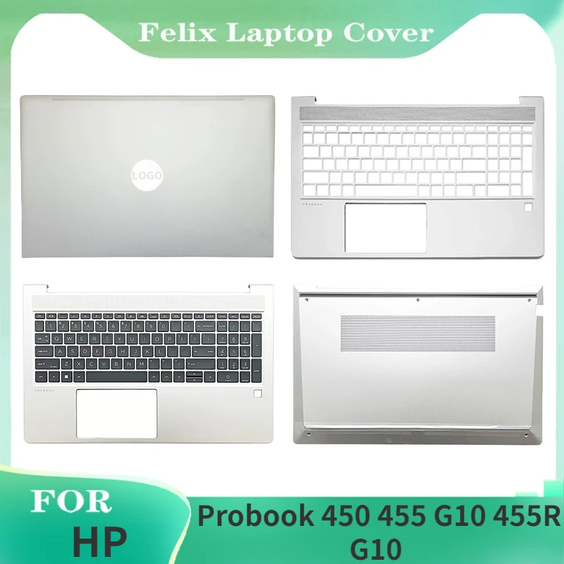 

Original New Laptop Case For HP Probook 450 455 G10 455R G10 LCD Back Top Cover Bezel Palmrest Botttom Case US Backlit Keyboard