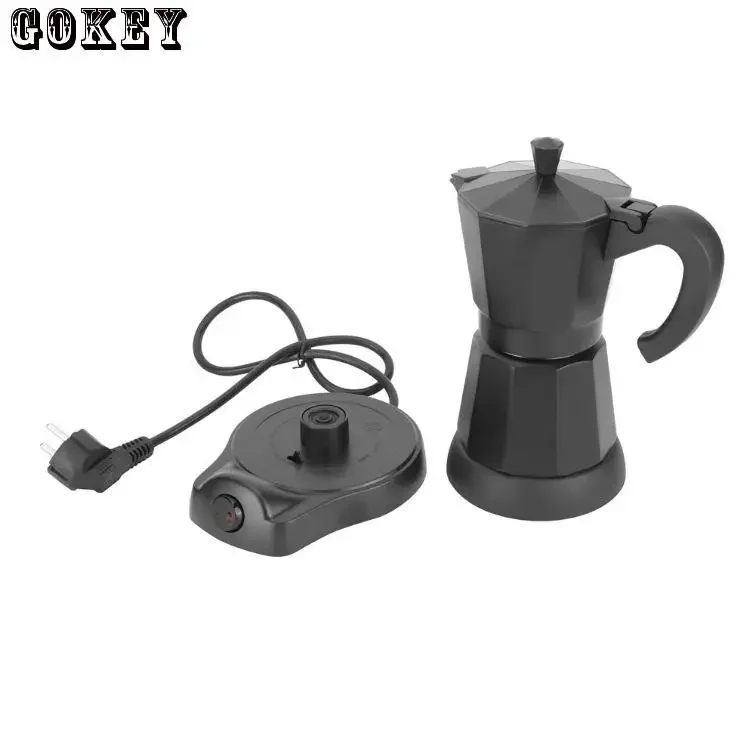 300ml Portable Electric Coffee Maker Stainless Steel Coffe Maker Espresso Mocha Coffee Pot  Portable Coffee Machine A Cafe Gk854 3