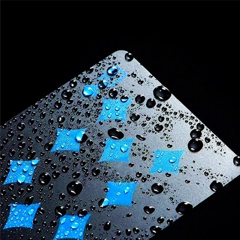 Black and Blue Plastic Playing Cards Durable Waterproof for Home Party plastic playing cards,playing cards