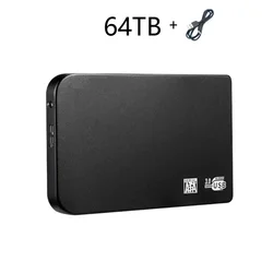 Ultra - Fast 256TB USB 3.0 SSD Enclosure - Portable External Storage Case with USB Cable (ABS Material) (Black - 64TB)