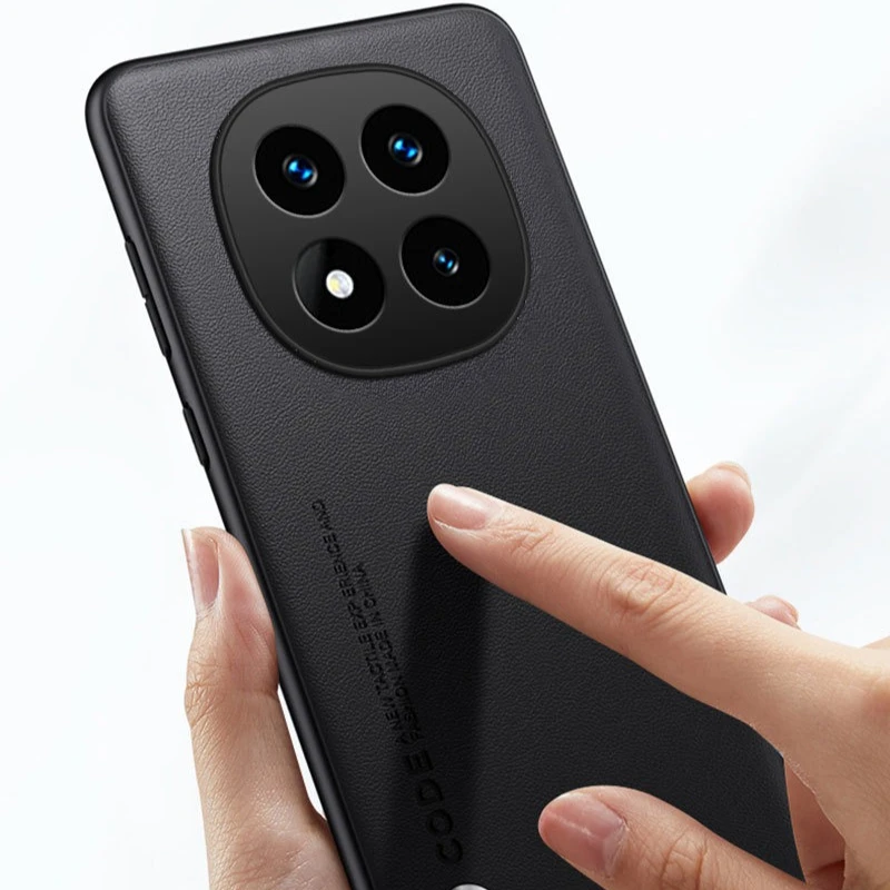 Premium PU Leather Phone Case - Full Protection Silicone Cover