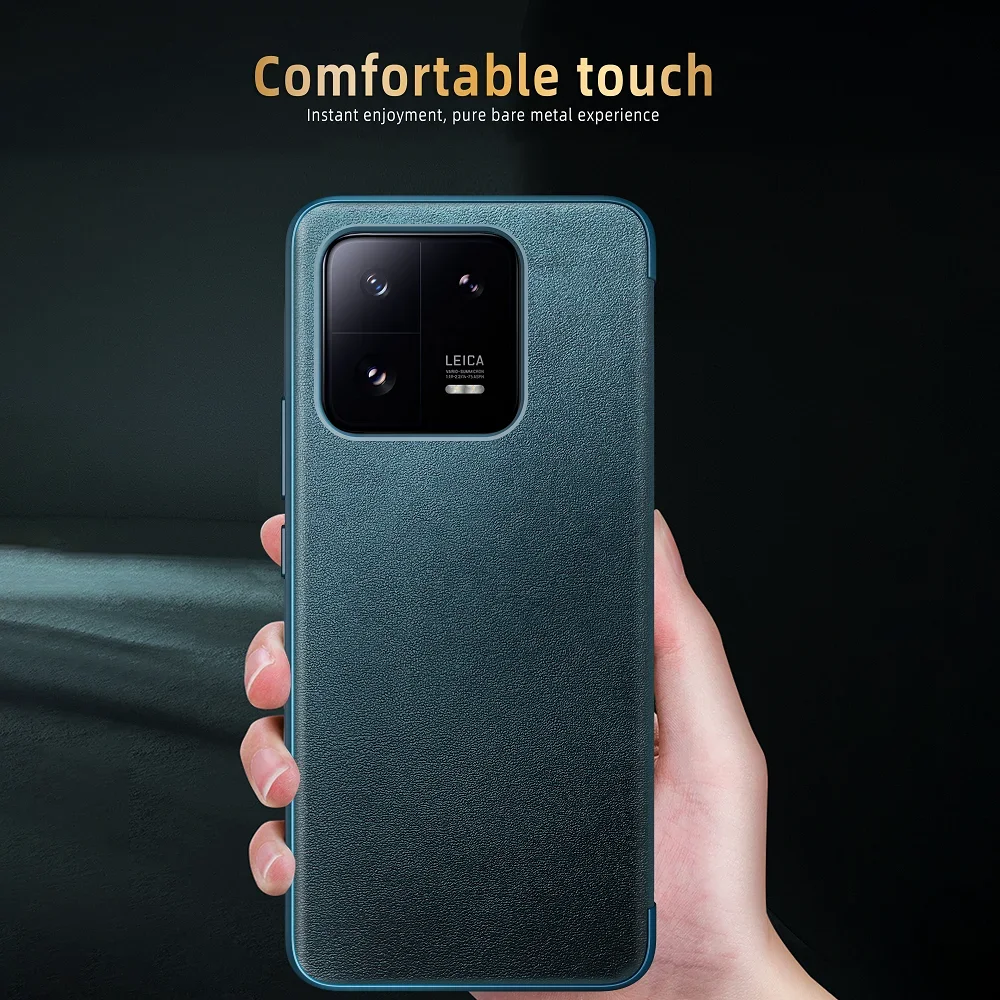 Window View Flip Leather Case PU Luxury Full Cover For iPhone 13 Pro Max 14 15 16 PLUS iPhone 16 15 14 13 Mini Book Bags