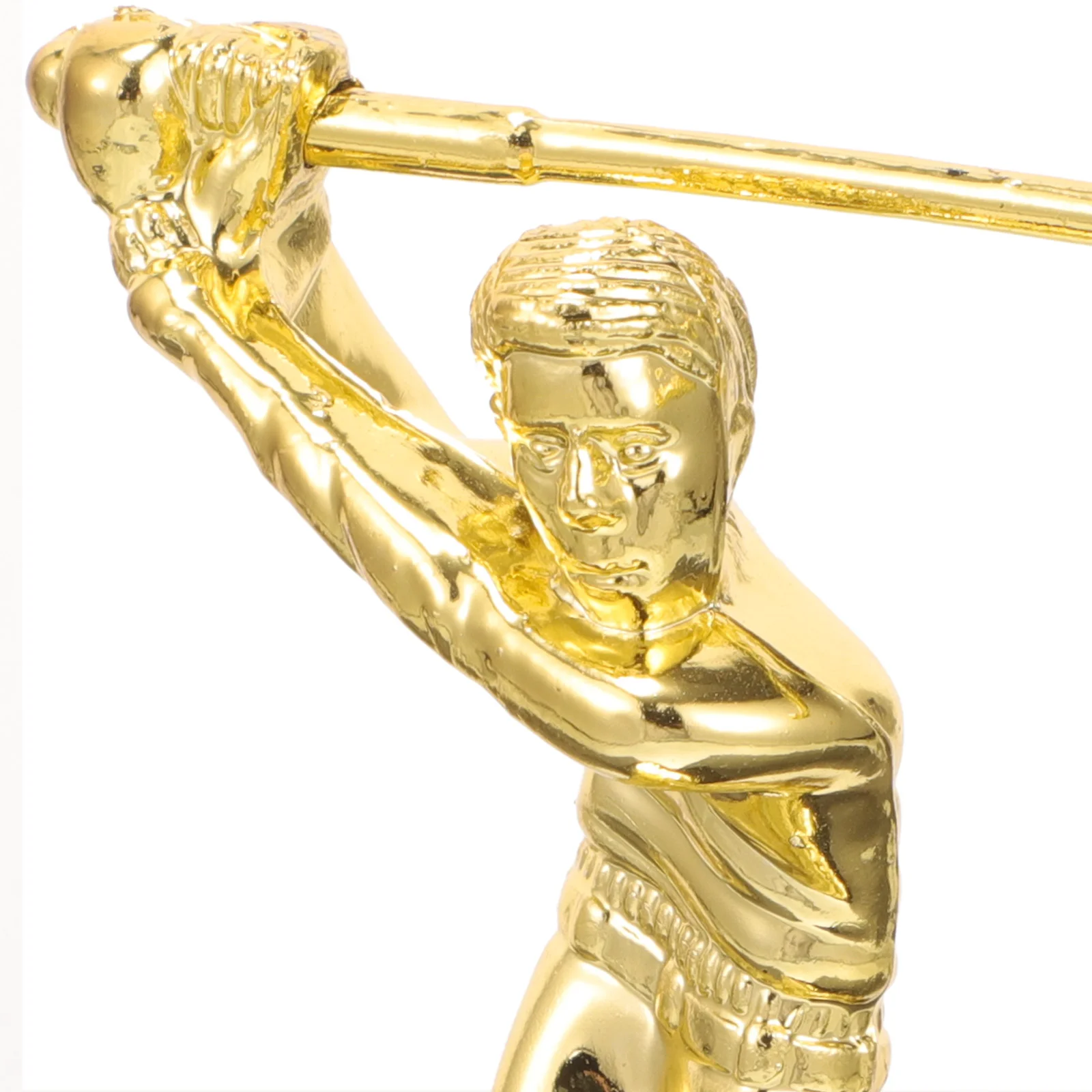 Golf Trophy Award Cup Abs Material Smooth Surface Stable Longevity Nameplate Statue Kids Competition Souvenirs Golfing Trophy