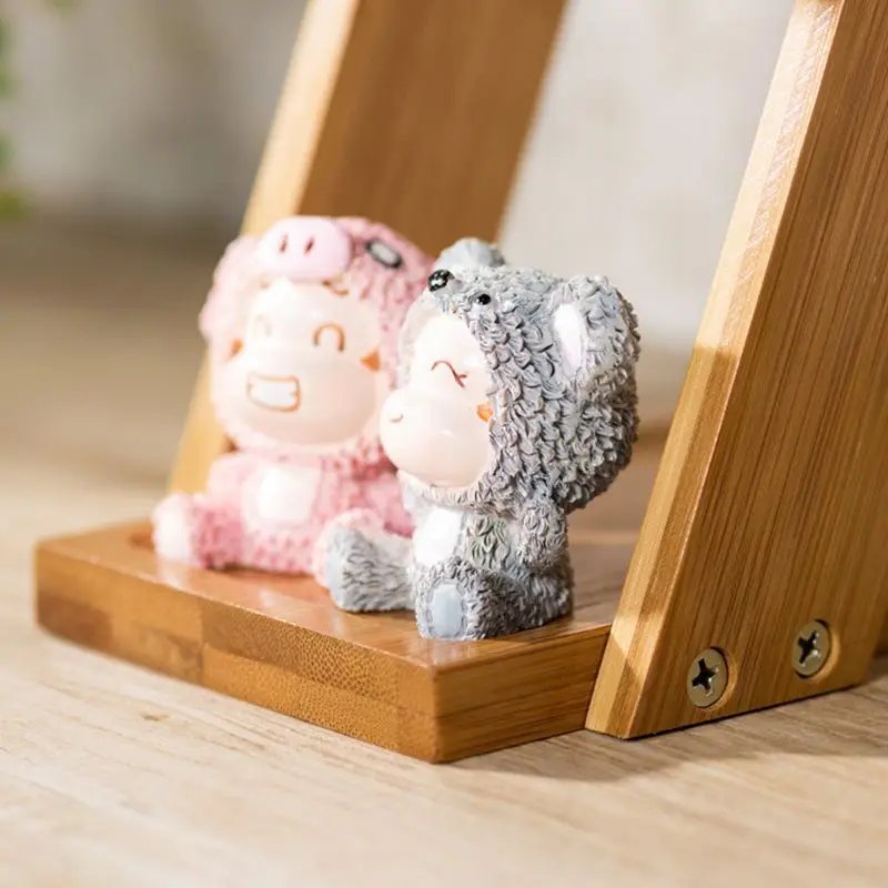 Bamboo Plant Stand Small Flower Display Rack Shelf Planter 3 Tier Plant Display Ladder Shelf Garden Desktop Decoration