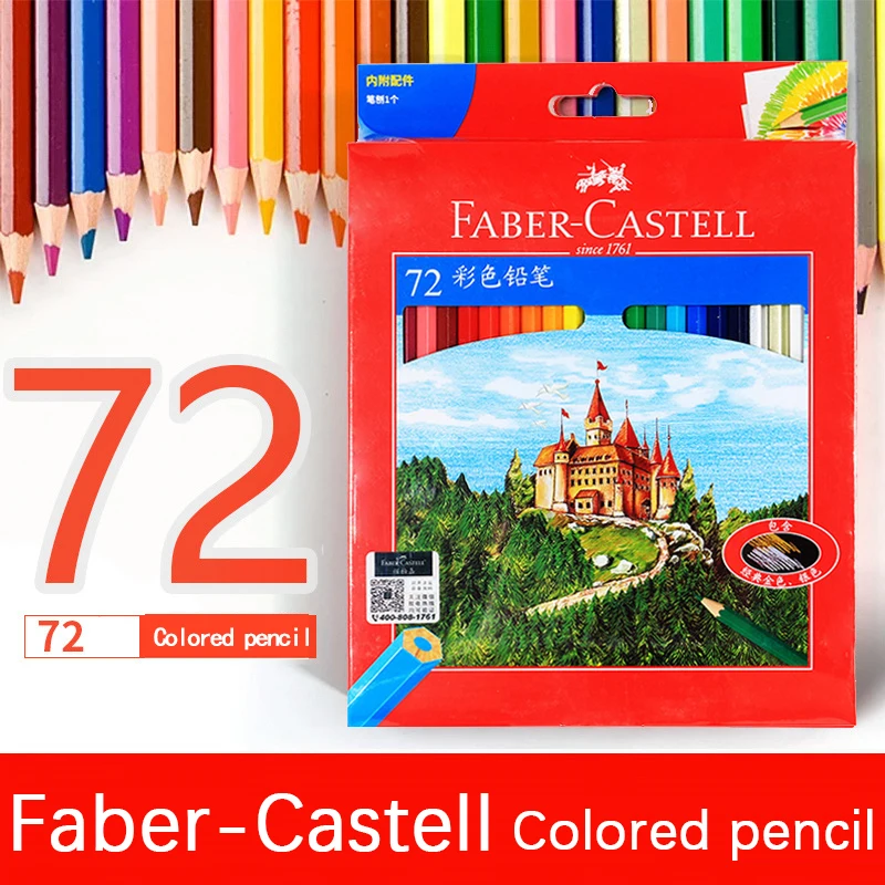 Faber-castell 36 48 72 100color Classic Oily Pencil Painting For Beginners  Students Colored Pencils Sketch Painting Art Supplies - Wooden Colored  Pencils - AliExpress