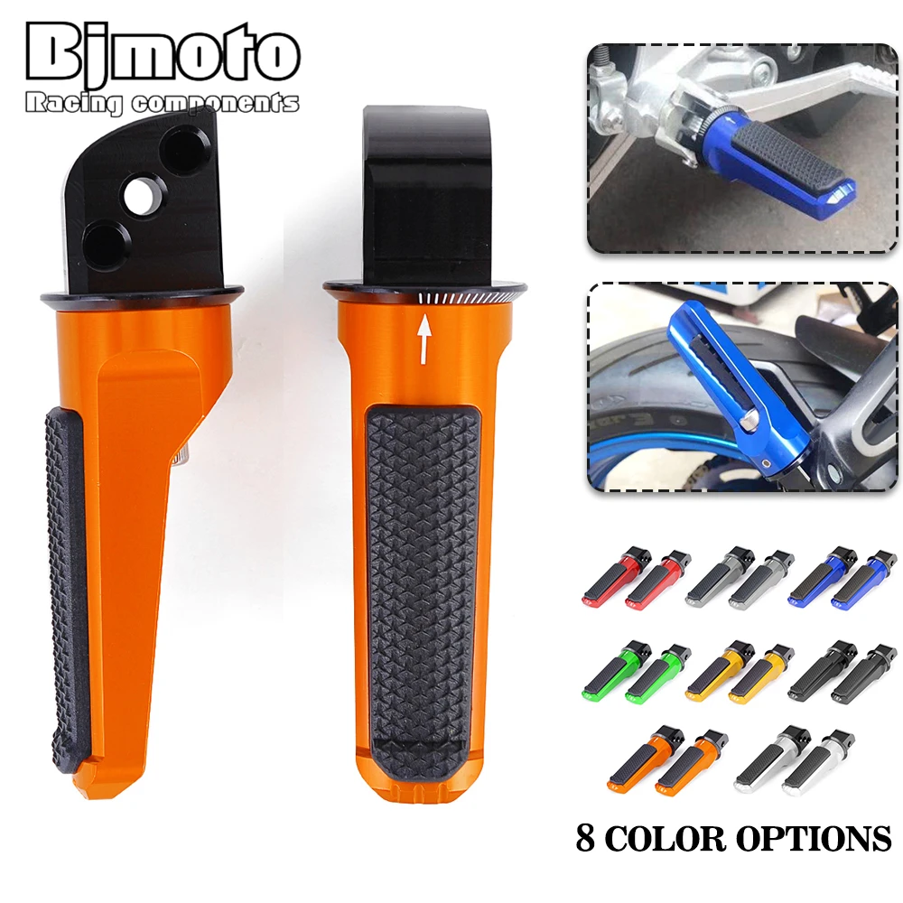 

Motorcycle Foot Pegs Rear Passenger Pedal For KAWASAKI ER-6F ER-6N ER6F ER6N NINJA 400 650 H2 SX VERSYS 650 1000 Z400 Z650