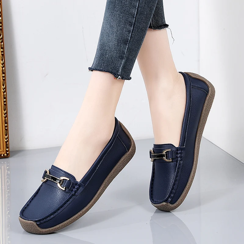 Women Shoes Designer Casual Slip On Flat Shoes
