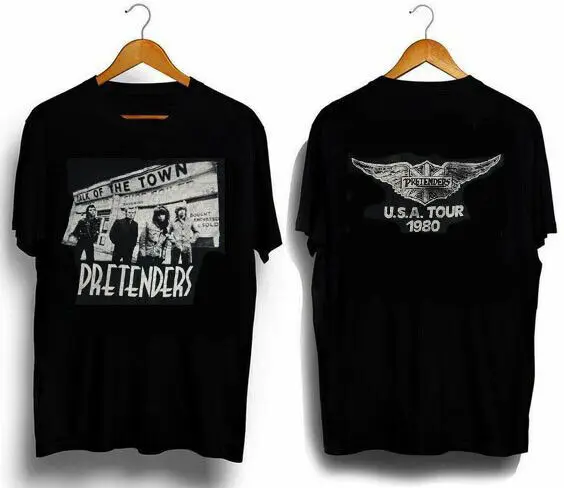 

The Pretenders "USA '80" T-Shirt, Remake shirt, rock band t-shirt TE4565
