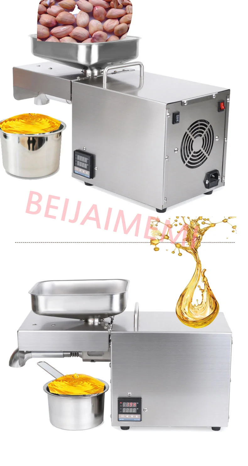 Description Picture 2 of itemLBT01T Automatic High Extraction Rate Cold Oil Press Machine,Peanut Coconut Olive Oil Press Machine