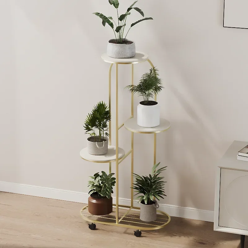 Simple Modern Stand for Flowers Interior Decor Plant Shelves Floor Multi-storey Flower Rack for Living Room Plants plant stand wooden flower shelf