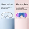 Swimming Goggles Big Frame Swimming Goggles Big Frame HD Wide View Anti-Fog UV Protection Swimming Goggles for Adults No Leaking 6