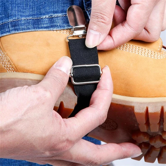 Adjustable Elastic Boot Clips Mitten Clips For Adults Pant Clips