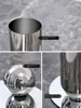 Nordic Modern Sliver Vase Metal Stainless Steel Dried Flowers Luxury Stand for Flowers Home Design Living Room Decoration Gift 5