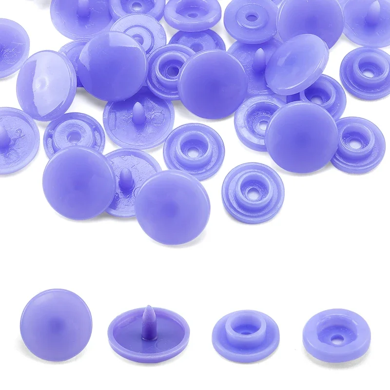 Bulk Plastic Snap Buttons for DIY Clothing and Accessories