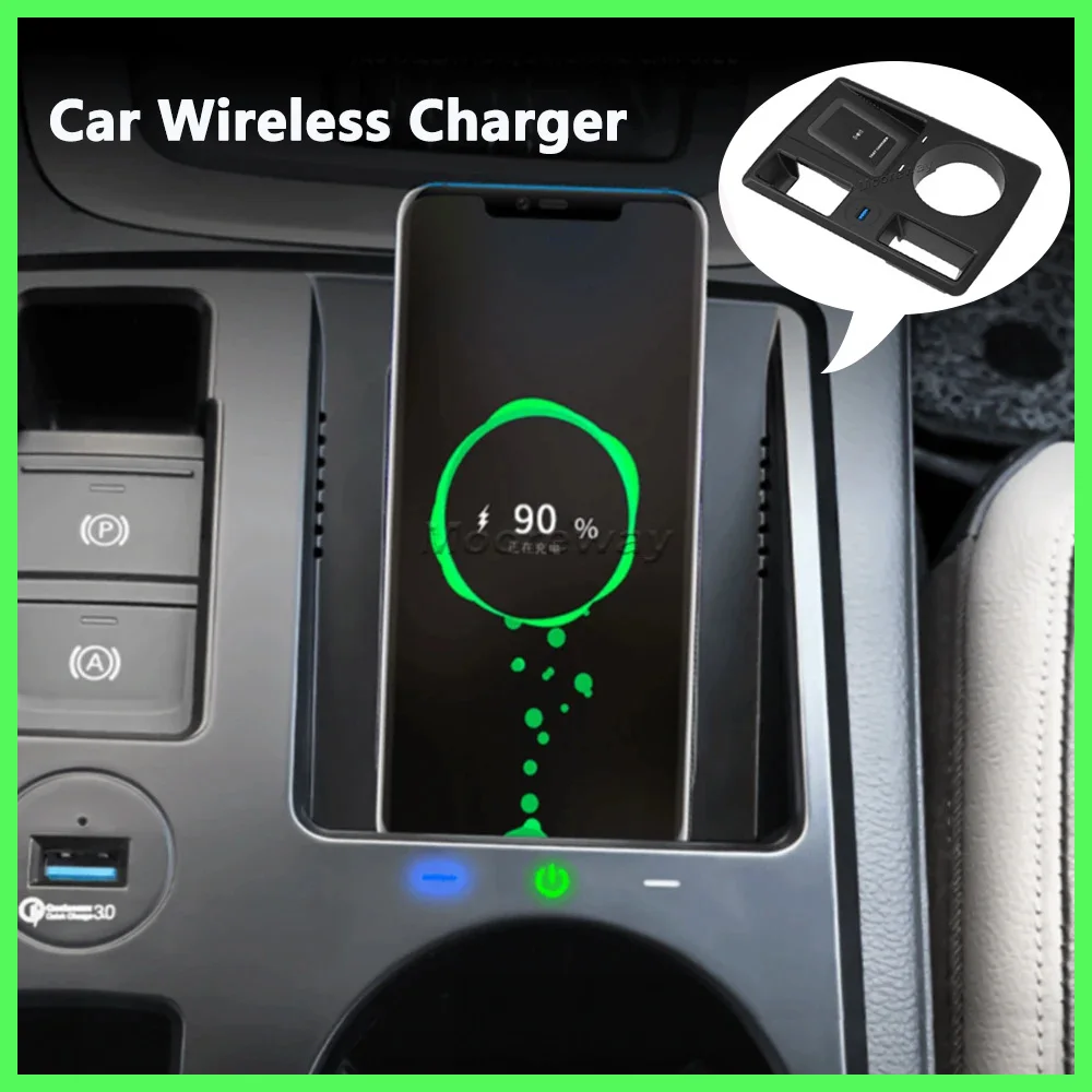 

Fast Phone Charger For Audi Q3 Q3L 2017-2020 For iPhone Quick Wireless Charge Mobile Cradle usb Built in Accessories Interior