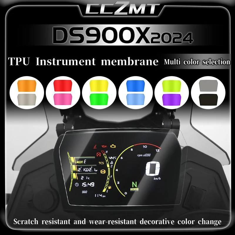 Película Protectora Para Pantalla De Motocicleta VOGE DS 900X - Antiarañazos, Transparente - Protector De Tablero