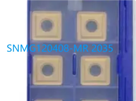 10개입 오리지널 카바이드 인서트 SNMG120408-MR 2035