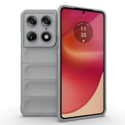 Soft 6D Air Bag Shockproof Phone Cover - MOTO SIGNATURE 5G (GRAY)