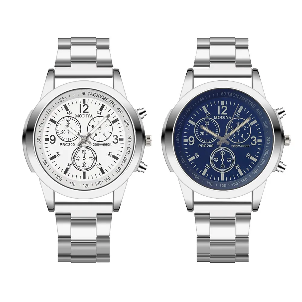

Fashion Couple Quartz Watch Stainless Steel Sports Watch Women's Fashion Watch Large Dial Watch relogio masculino