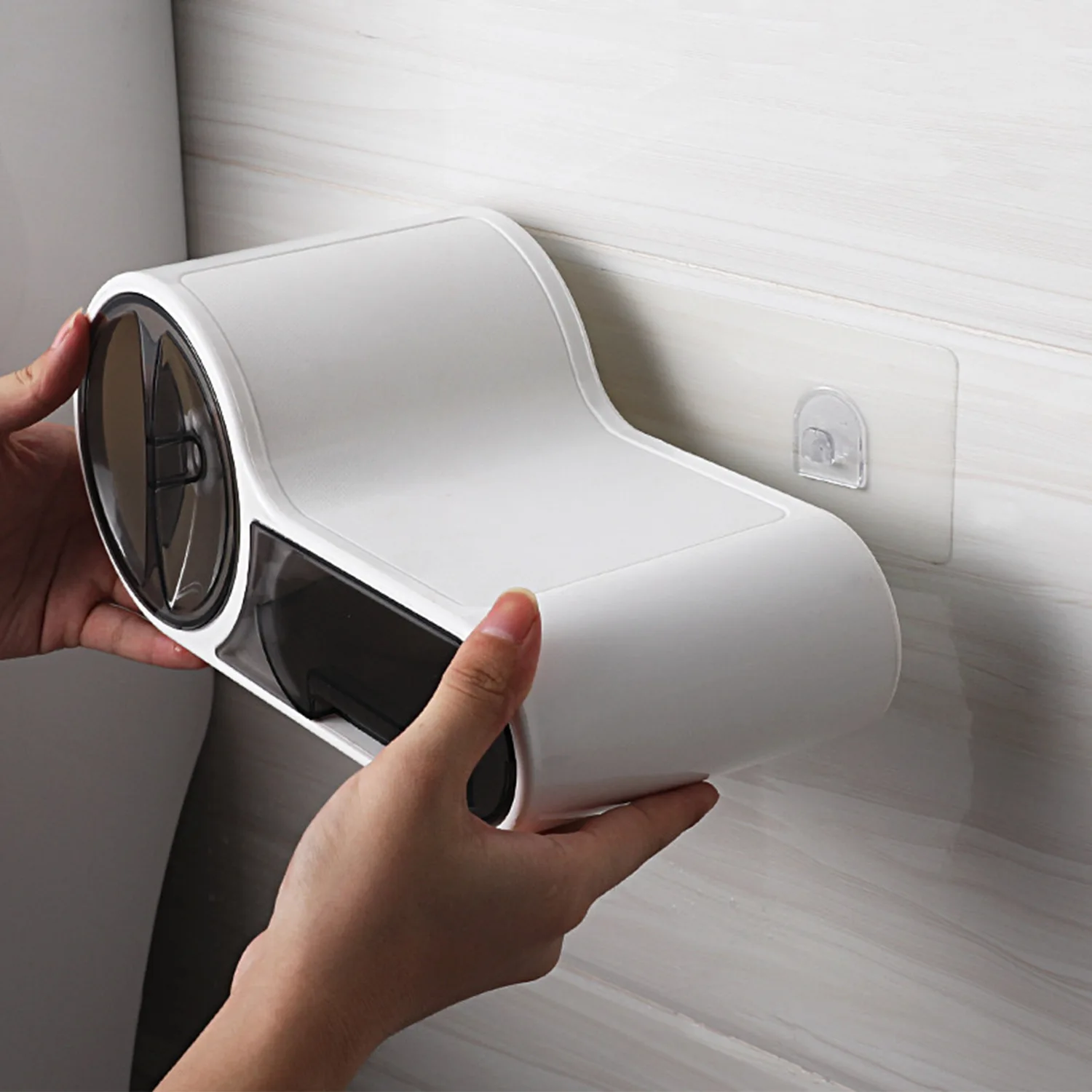 Bathroom Toilet Paper Tissue Box Creative Waterproof Paper Storage Box Phone Holder toilet paper holder tissue box