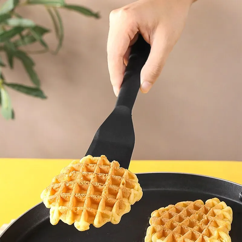7 Color Silicone Frying Shovel Non-stick Surface Kitchen Pancake Fried Egg Transfer Shovel Steak Kitchen Baking Tools