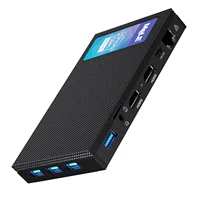 MeLE Mini PC Windows 11 Pro Quieter3Q N5105 LPDDR4 8GB ROM 128GB M.2 SSD (Up to 2.90GHz) Dual HDMI2 4K 60Hz BT5.1 Wi-Fi 5 USB3.0 1
